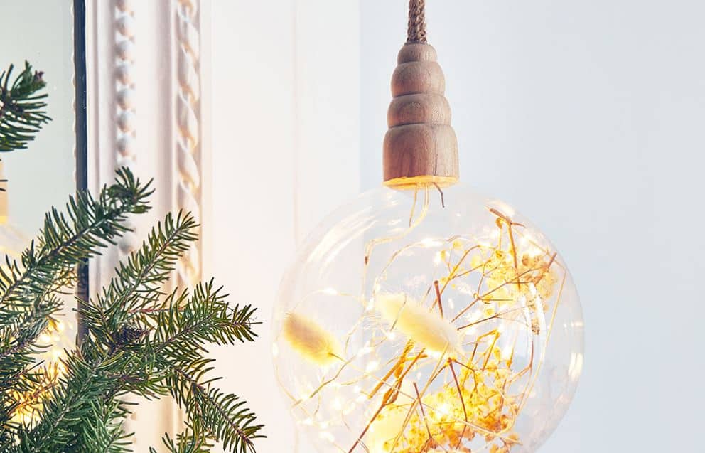 Lampadario in vetro Jardiland Party