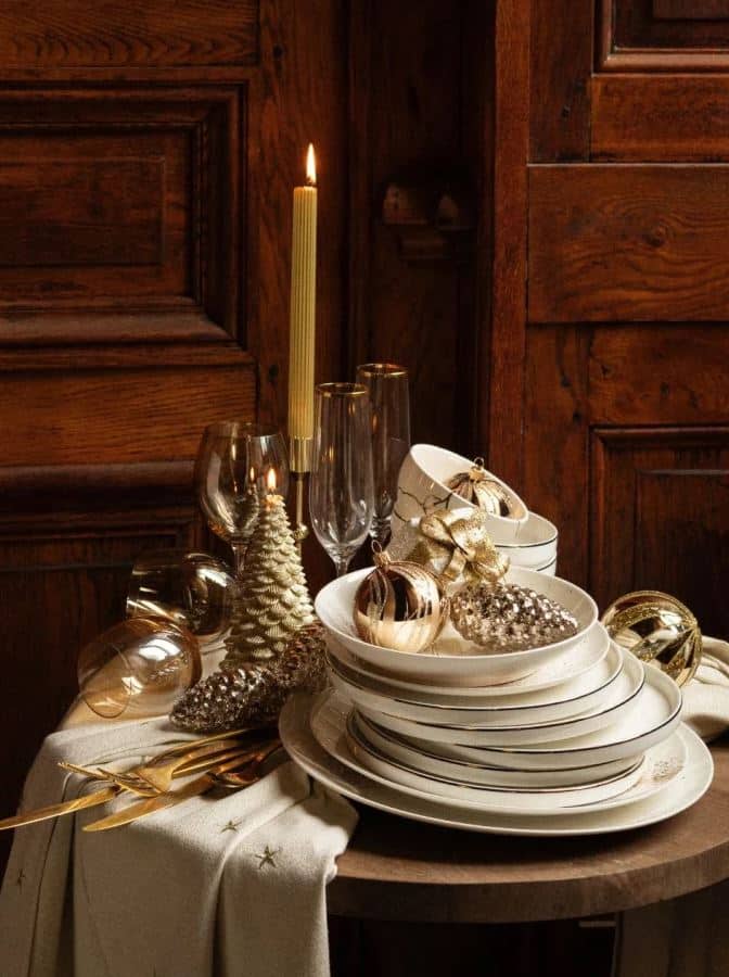 Natale dorato Maisons Du Monde