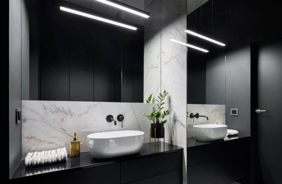 Illuminazione del bagno 