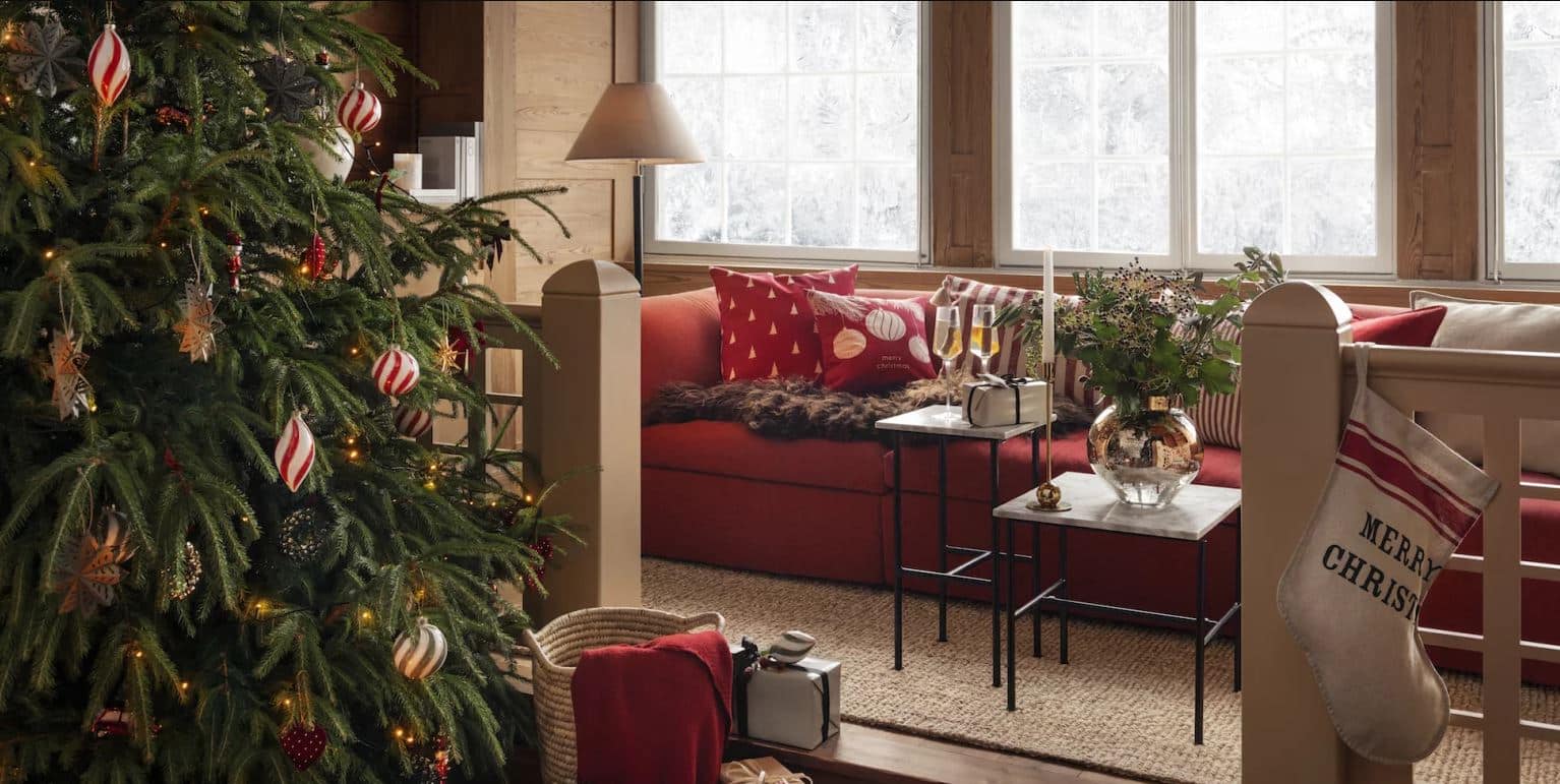 Decorazione rossa HetM Home